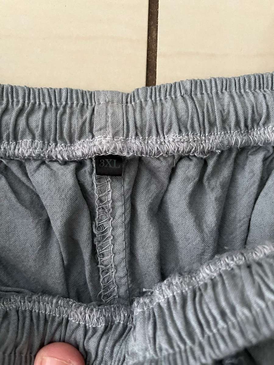 Snowflake Cargo Pants - Size XXL, Grey Color