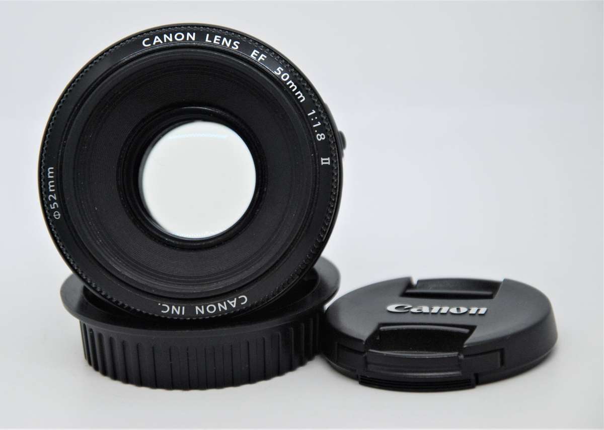 CANON EF 50MM F/1.8 II LENS IN EXCELLENT CONDITION