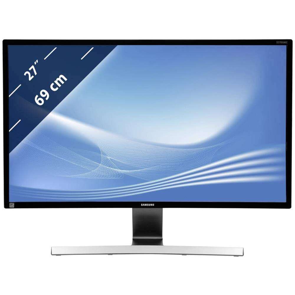Samsung S27D590C 27" Full HD (1920x1080) PLS 4ms Response Curved LED Glossy Black Desktop Monitor