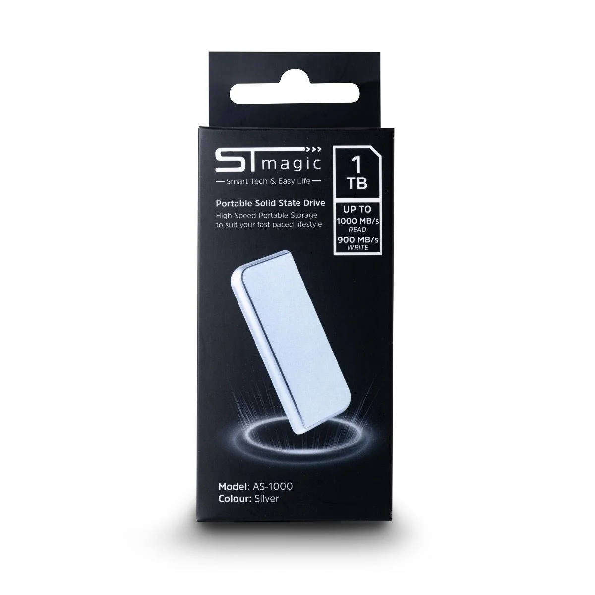 ST Magic 1TB Portable SSD  1000MB/s Read Speed | Silver