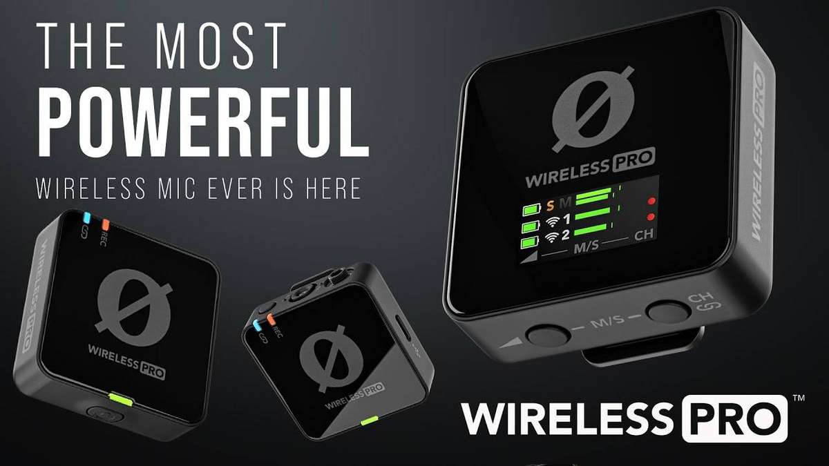 Rode Wireless PRO 2-Person Clip-On Wireless Microphone System/Recorder