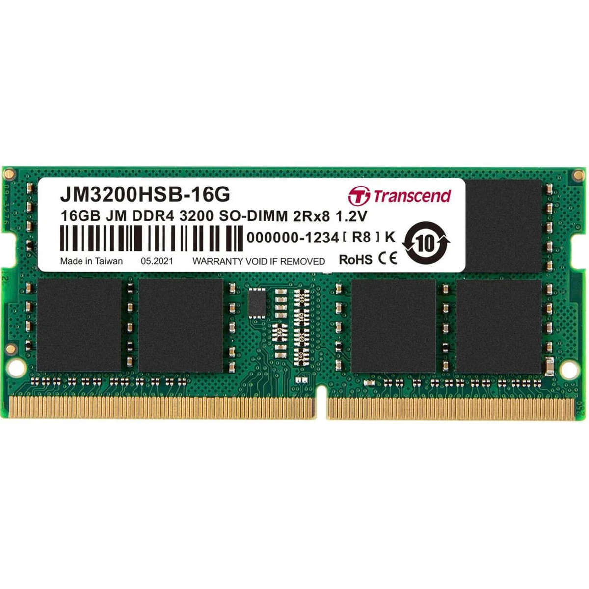 Transcend Jet Memory 16GB DDR4-3200 Notebook Ram