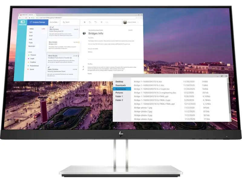 HP EliteDisplay E23 G4 Monitor 23 1920 x 1080 Full HD LED IPS