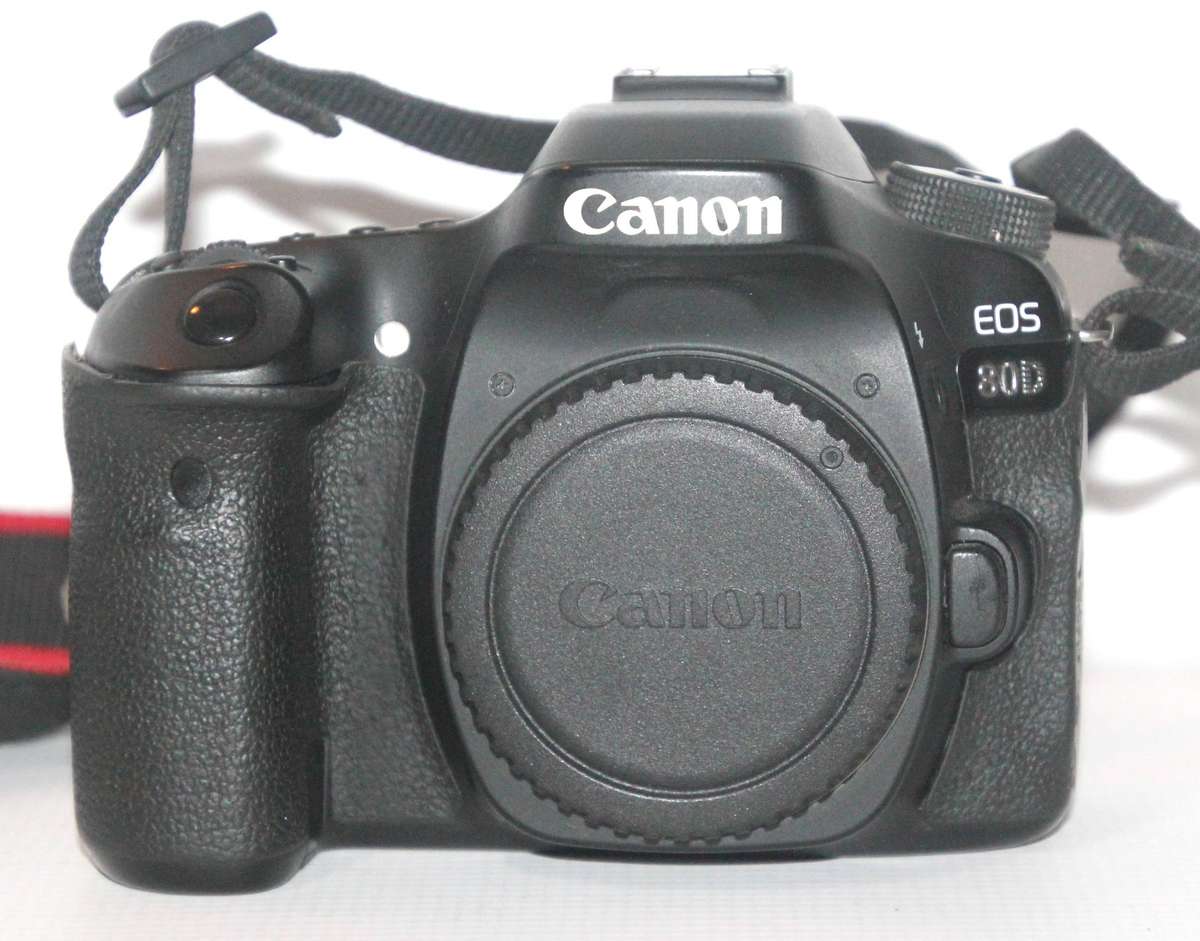 Canon EOS 80D DSLR Camera Body with 24.2 Megapixel (APS-C) CMOS Sensor and Dual Pixel CMOS AF