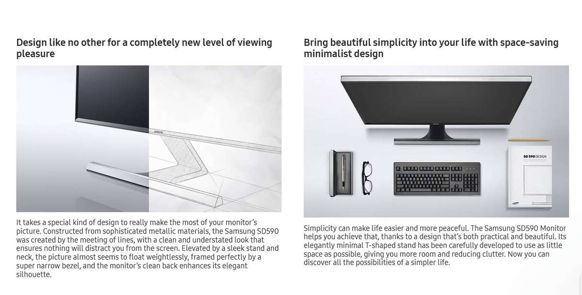 Samsung S27D590C 27" Full HD (1920x1080) PLS 4ms Response Curved LED Glossy Black Desktop Monitor