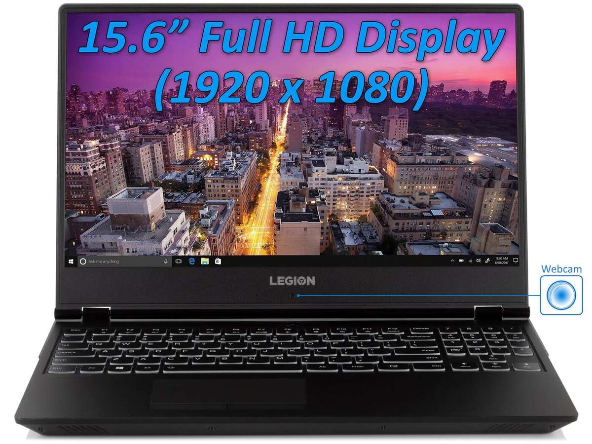 Lenovo Legion Y530,  Intel HEXA Core i7-8750H 2.20GHz, 32GB Ram, 512GB SSD & 2TB HDD, 6GB NVIDIA