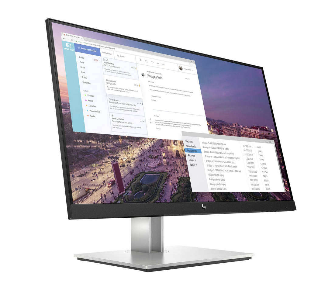 HP EliteDisplay E23 G4 Monitor 23 1920 x 1080 Full HD LED IPS