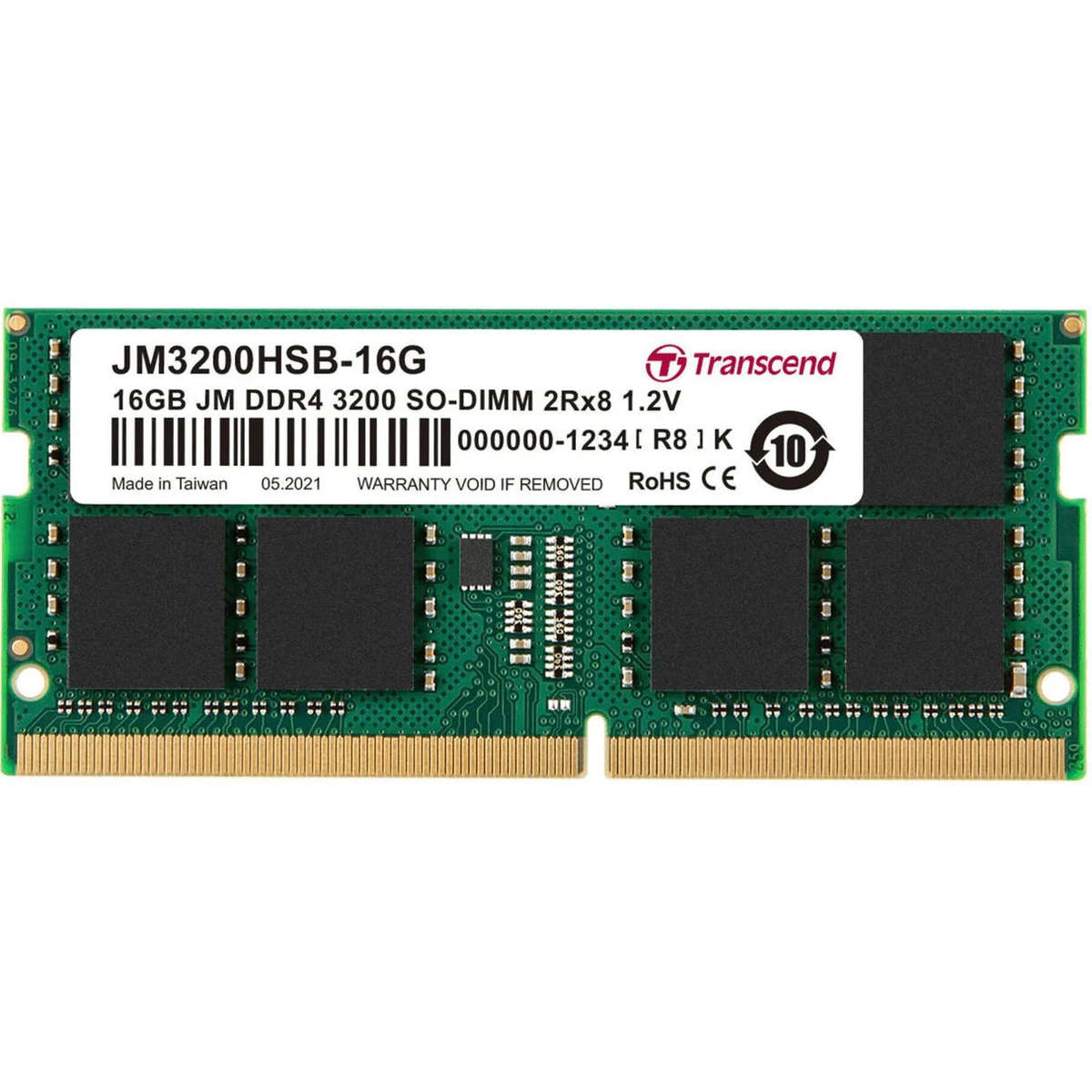 Transcend Jet Memory 16GB DDR4-3200 Notebook Ram