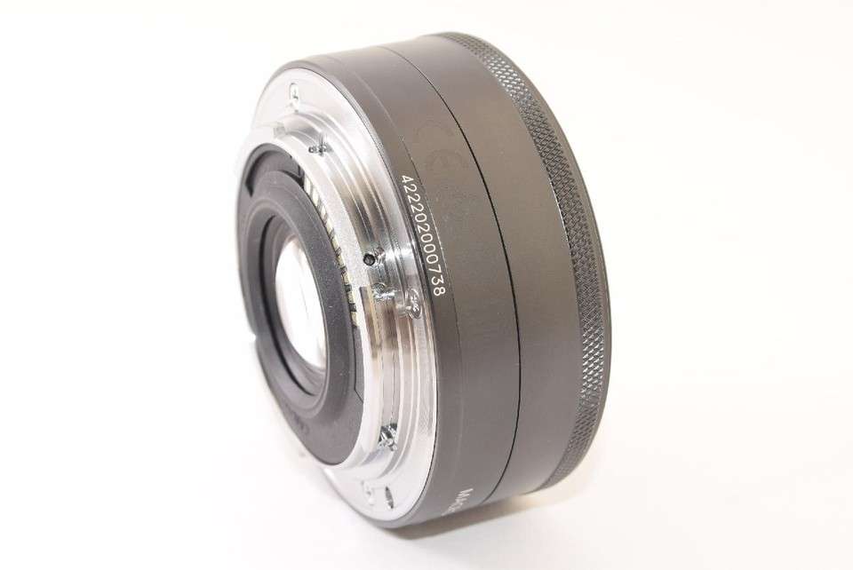 Canon EF-M 22mm f/2 STM Wide Angle Prime Pancake Compact Lens