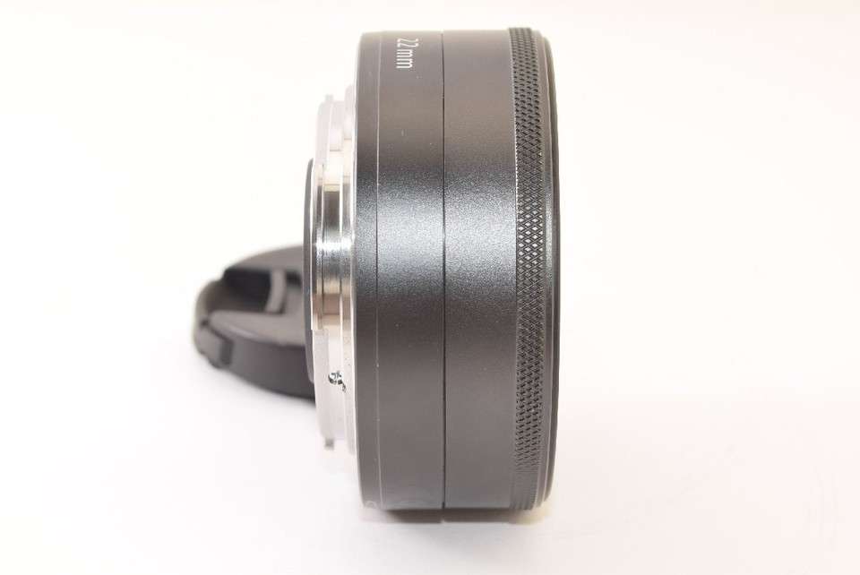 Canon EF-M 22mm f/2 STM Wide Angle Prime Pancake Compact Lens