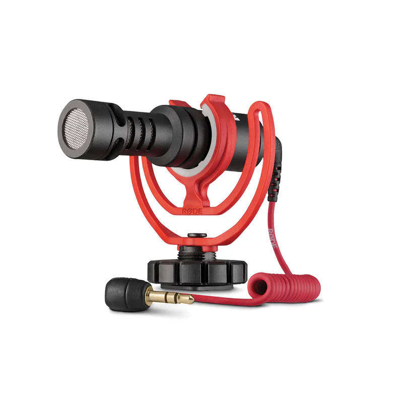 Rode VideoMicro Compact On-Camera Microphone With Deadcat Windshield Cable Mount