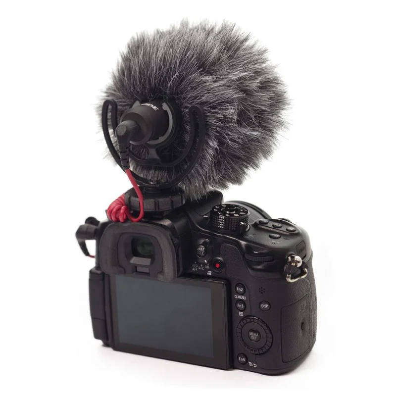 Rode VideoMicro Compact On-Camera Microphone With Deadcat Windshield Cable Mount