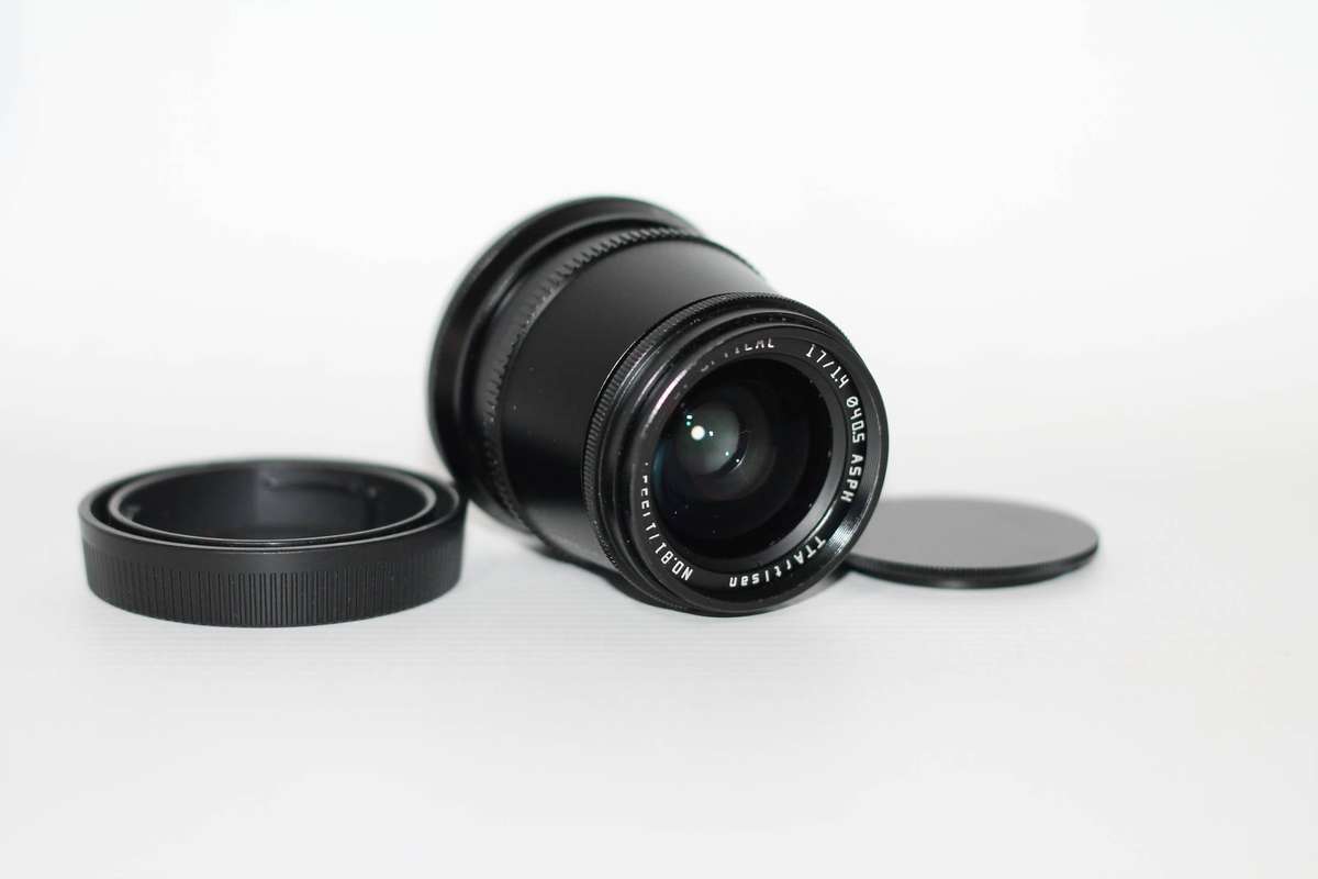 TTArtisan 17mm F1.4 Manual Focus Lens (APS-C) (Black) for Canon M-Mount