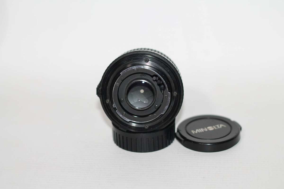 Minolta MD 50mm f/1.7 manual focus lens.