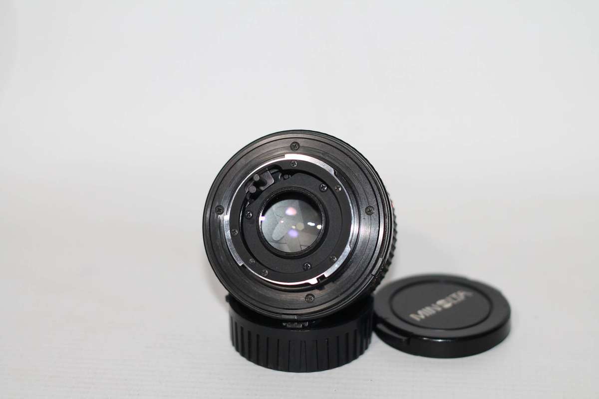 Minolta MD 50mm f/1.7 manual focus lens.