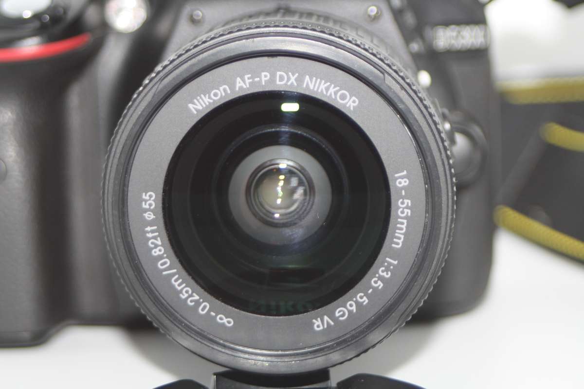 Nikon D5300 DSLR with AF-P DX 18-55mm f/3.5-5.6G VR Zoom Lens