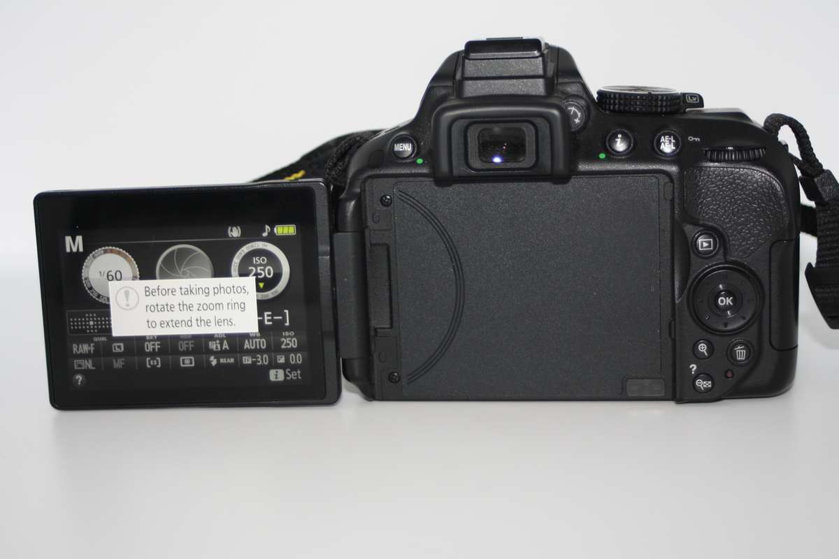 Nikon D5300 DSLR with AF-P DX 18-55mm f/3.5-5.6G VR Zoom Lens