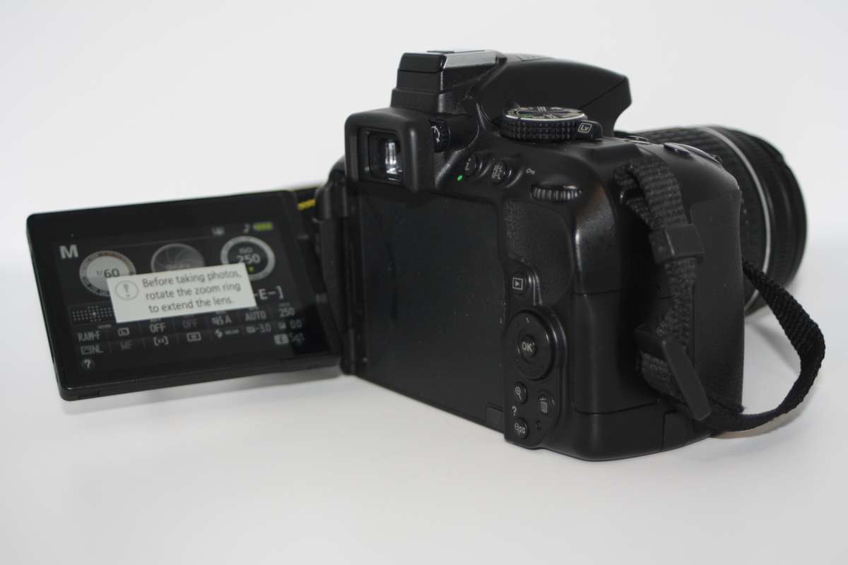 Nikon D5300 DSLR with AF-P DX 18-55mm f/3.5-5.6G VR Zoom Lens