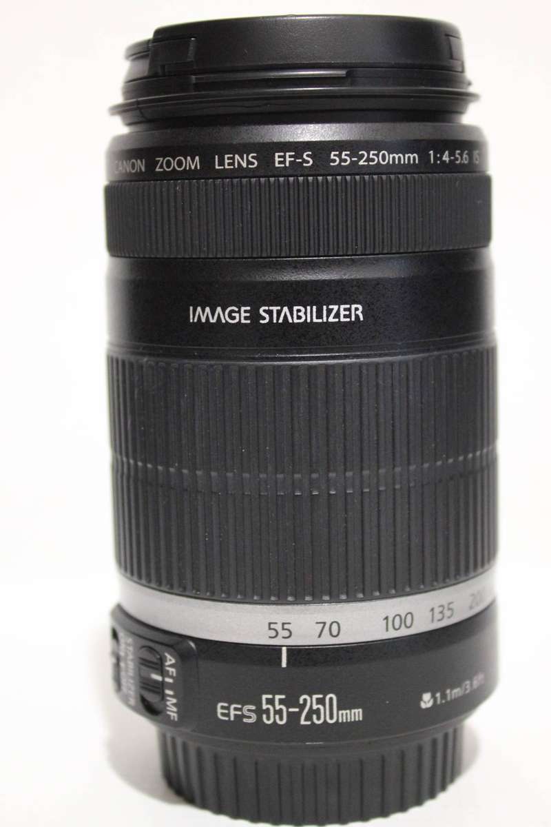 Canon EF-S 55-250mm f/4-5.6 is Image Stabilizer Telephoto Zoom Lens