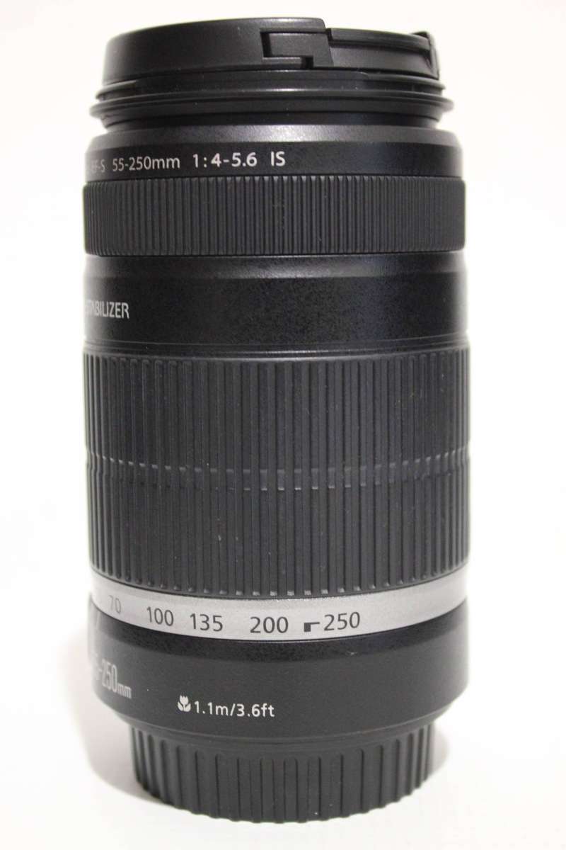 Canon EF-S 55-250mm f/4-5.6 is Image Stabilizer Telephoto Zoom Lens