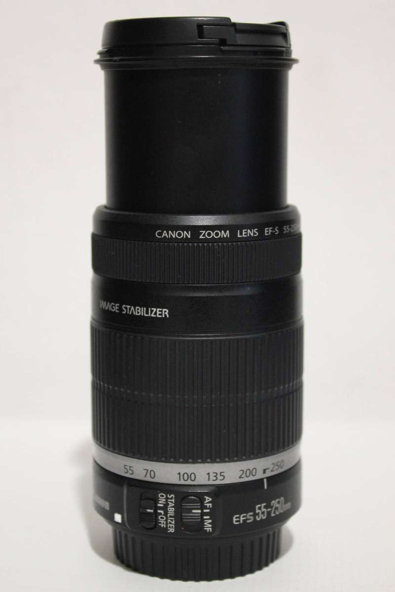 Canon EF-S 55-250mm f/4-5.6 is Image Stabilizer Telephoto Zoom Lens