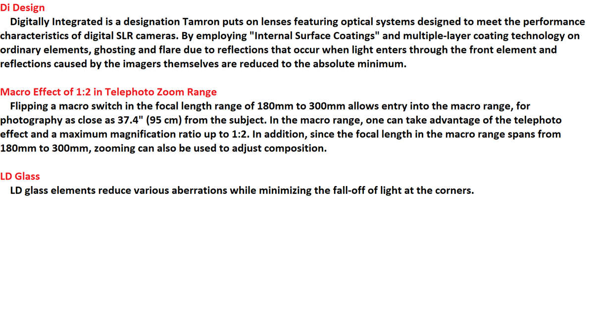 Tamron A F 70-300mm f/4.0-5.6 Di LD Macro Zoom Lens with Built in Motor for Nikon Digital SLR