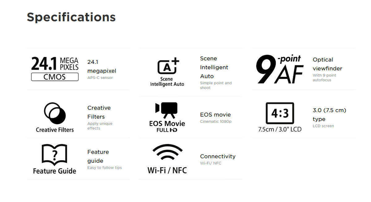 Canon EOS 2000D 24MP DSLR, FULL HD MOVIES , 18-55MM ZOOM LENS IN Brand new CONDITION, BOXED AND BAG