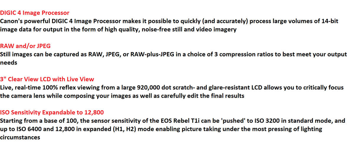 Canon EOS 500D 15MP Digital SLR ,FULL HD VIDEO  With /EF-S 18-55mm f/3.5-5.6 II Lens