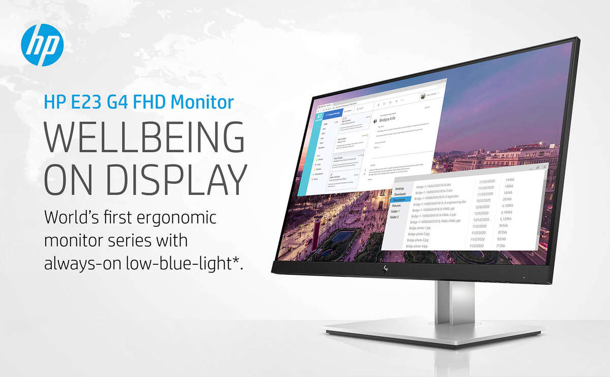 HP EliteDisplay E23 G4 Monitor 23 1920 x 1080 Full HD LED IPS