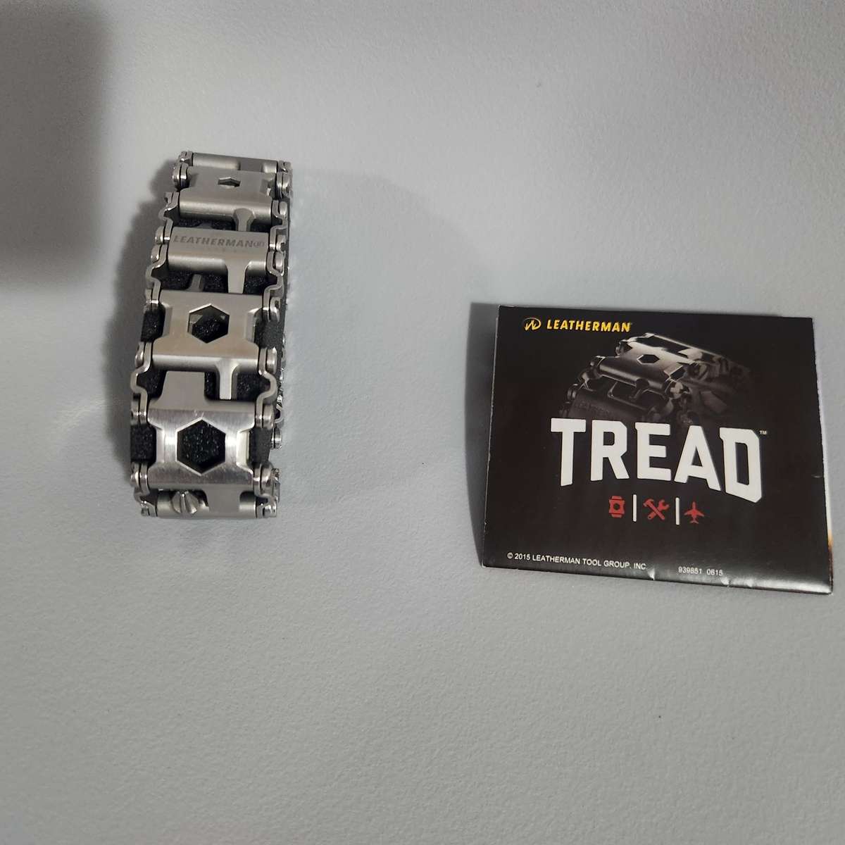 Leatherman Tread Multi-Tool Bracelet (Stainless Steel, Second-Hand)