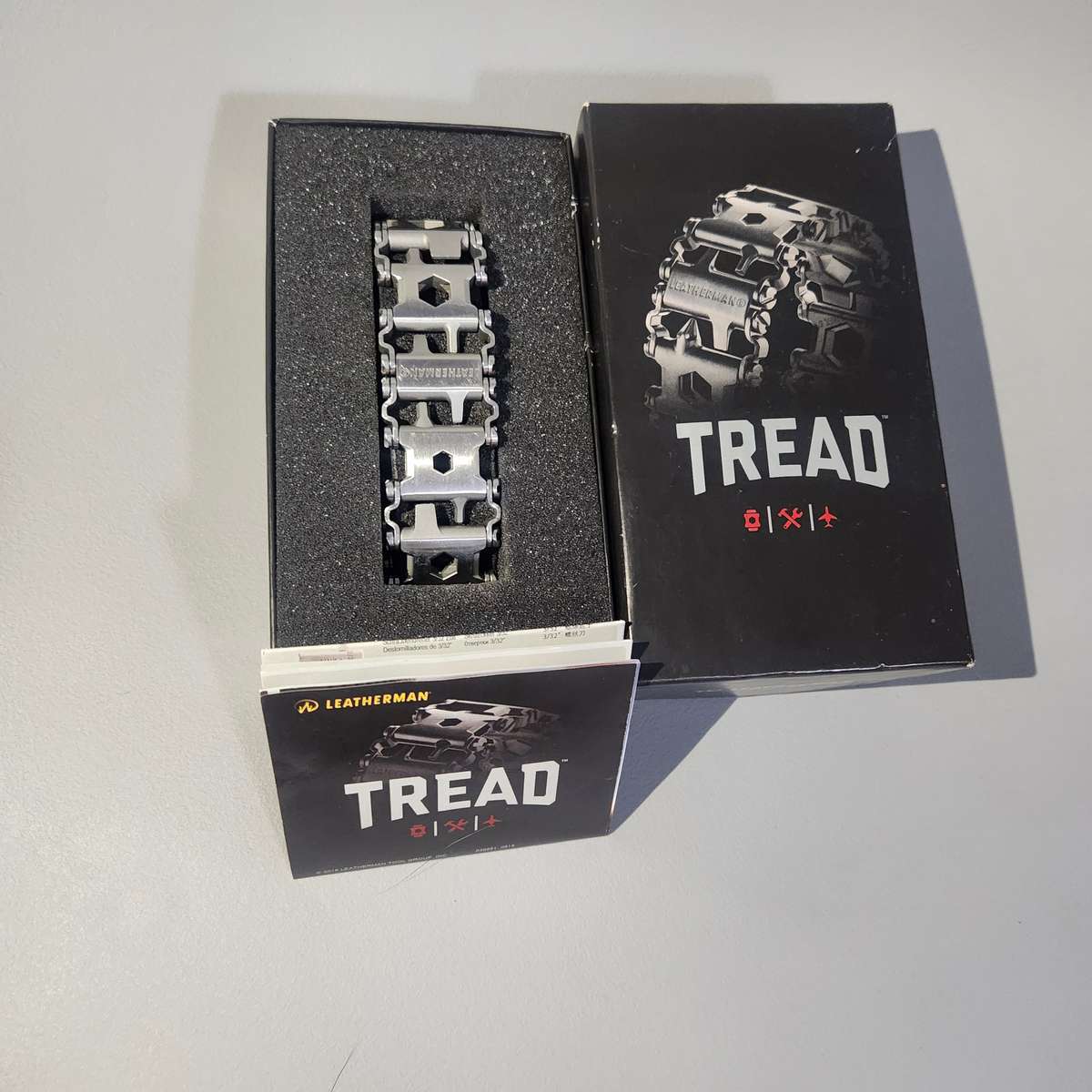 Leatherman Tread Multi-Tool Bracelet (Stainless Steel, Second-Hand)