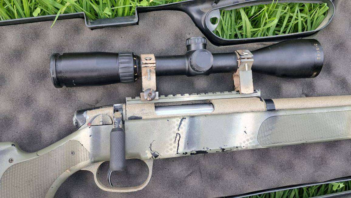 Airsoft Bolt Action, scope & magazine