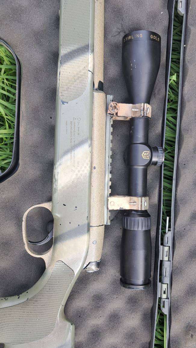 Airsoft Bolt Action, scope & magazine