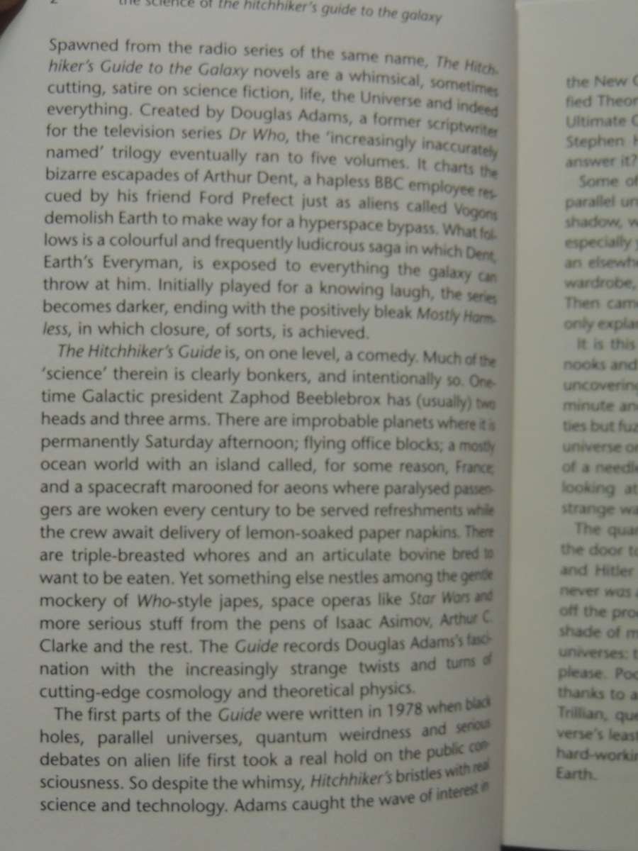 The Science Of The Hitchhiker's Guide To The Galaxy - Michael Hanlon
