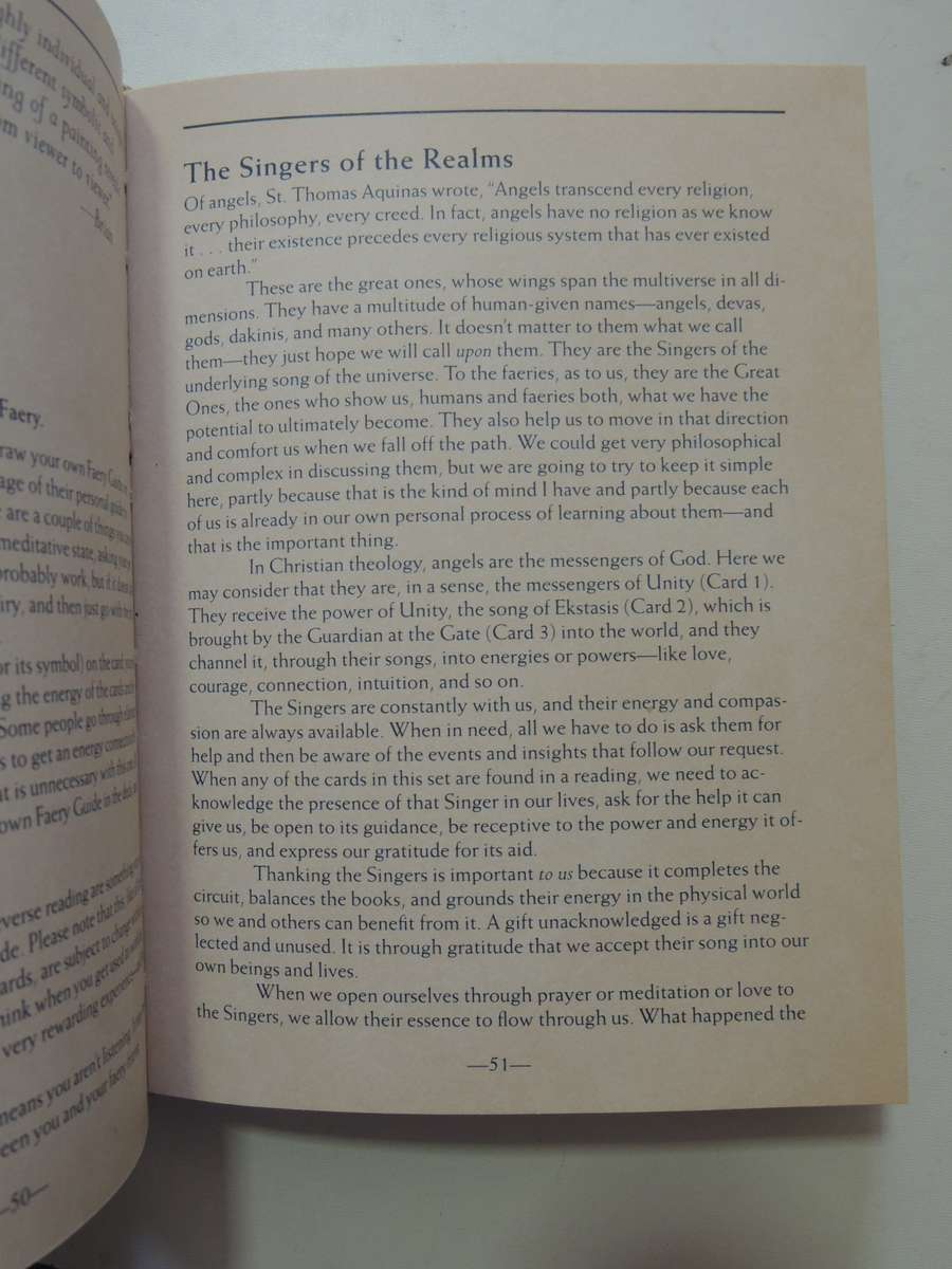 The Faeries' Oracle:Working with Fairies Find Insight, Wisdom & Joy - Brian Froud, Book Only