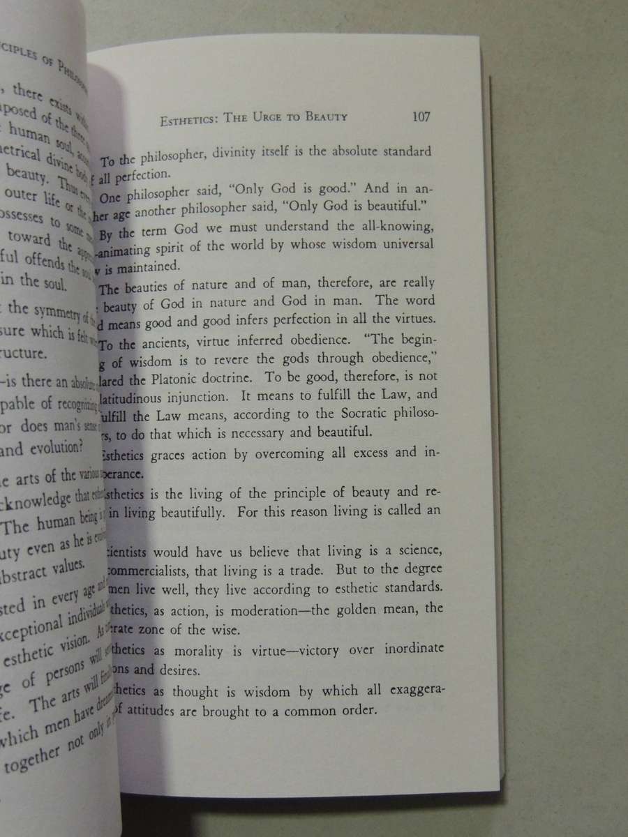 First Principles of Philosophy- Manly P. Hall   Pub1963, 4th printing