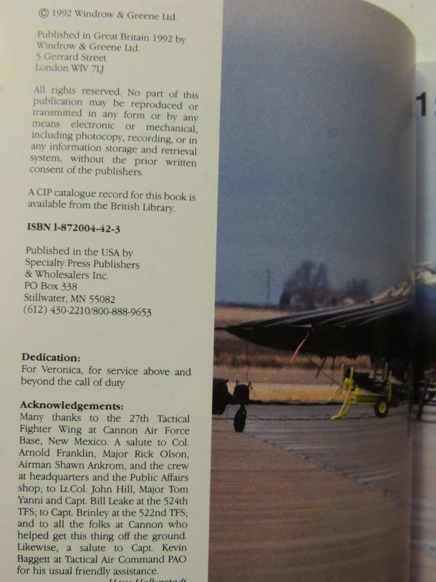 Wings No. 4: F-111 Aardvark- Hans Halberstadt
