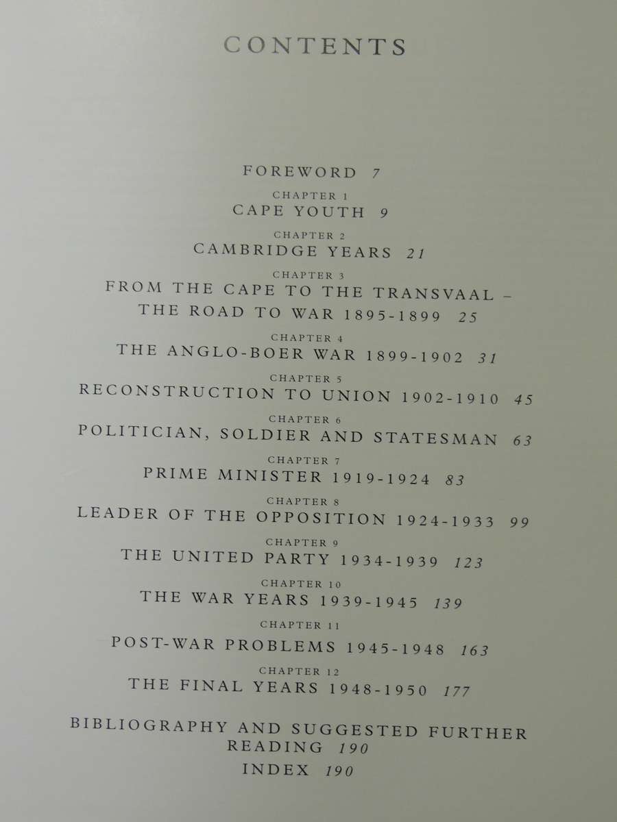 Jan Smuts: An Illustrated Biography - Trewhella Cameron