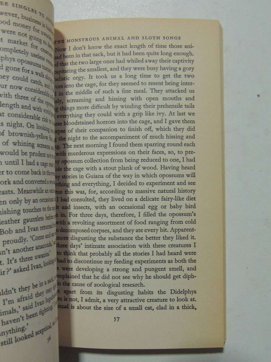 Three Singles To Adventure - Gerald Durrell