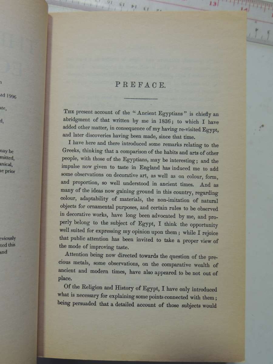 The Ancient Egyptians: Their Life And Customs - J. Gardener Wilkinson   2 Volume Set-