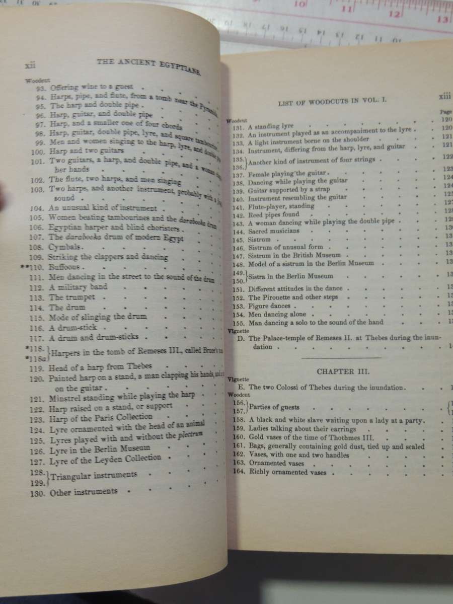 The Ancient Egyptians: Their Life And Customs - J. Gardener Wilkinson   2 Volume Set-