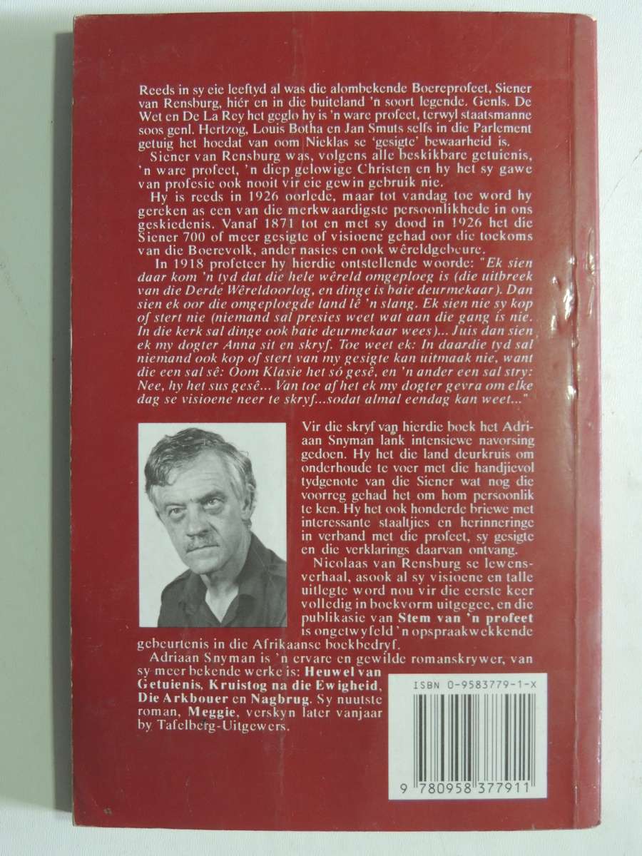 Stem Van n Profeet - Adriaan Snyman