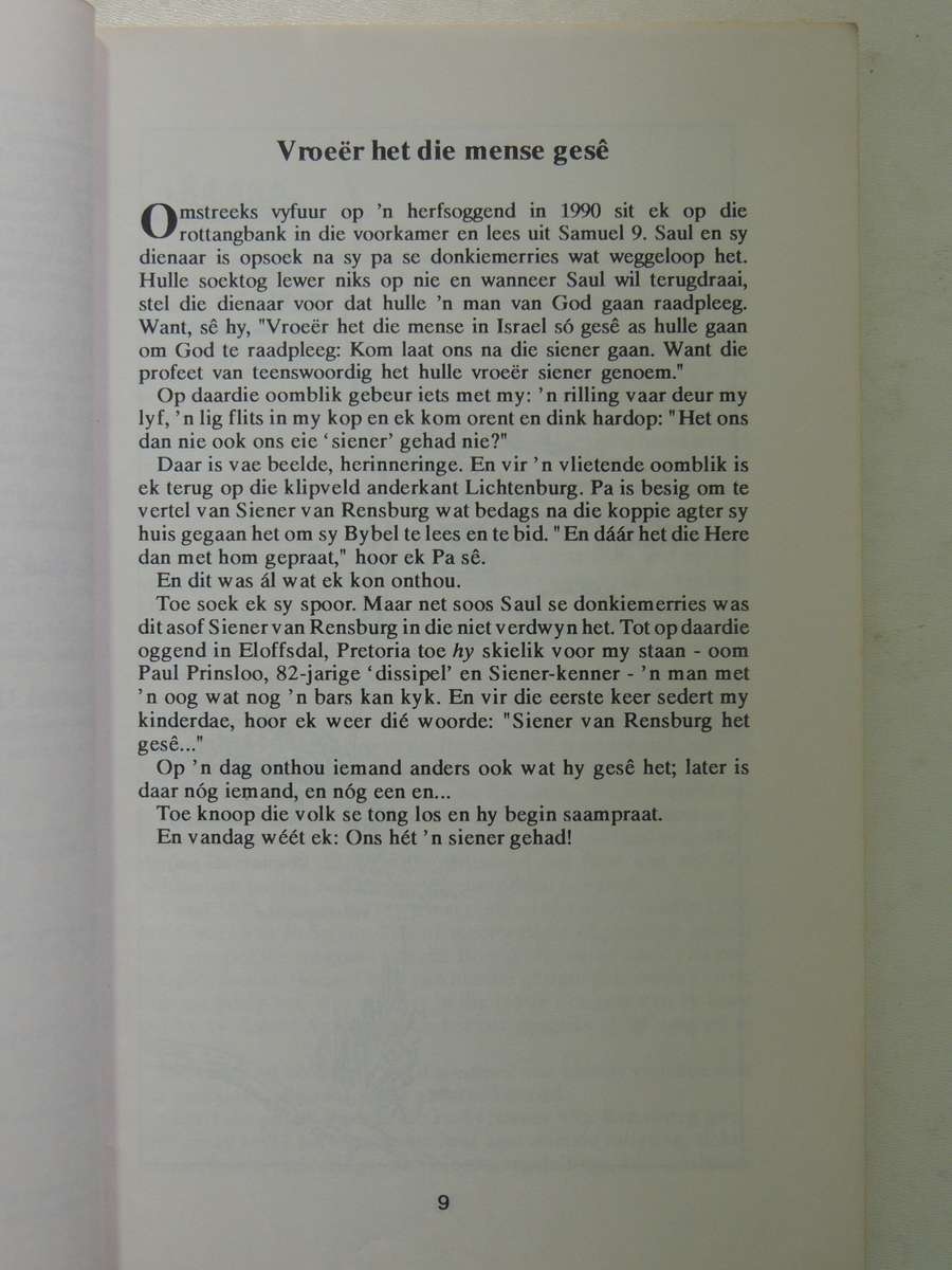 Stem Van n Profeet - Adriaan Snyman