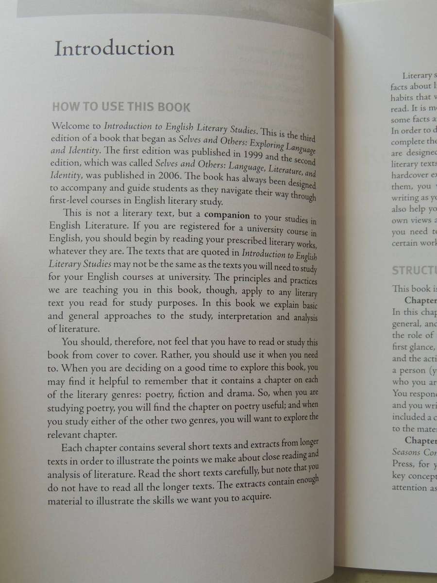 Introduction To English Literary Studies (3rd Edition) - Gwen Kane, Deirdre Byrne & Ruth Scheepers