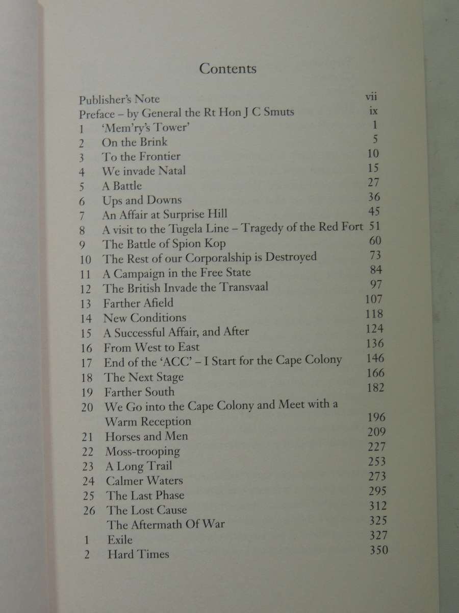 Commando: Of Horses And Men- Deneys Reitz