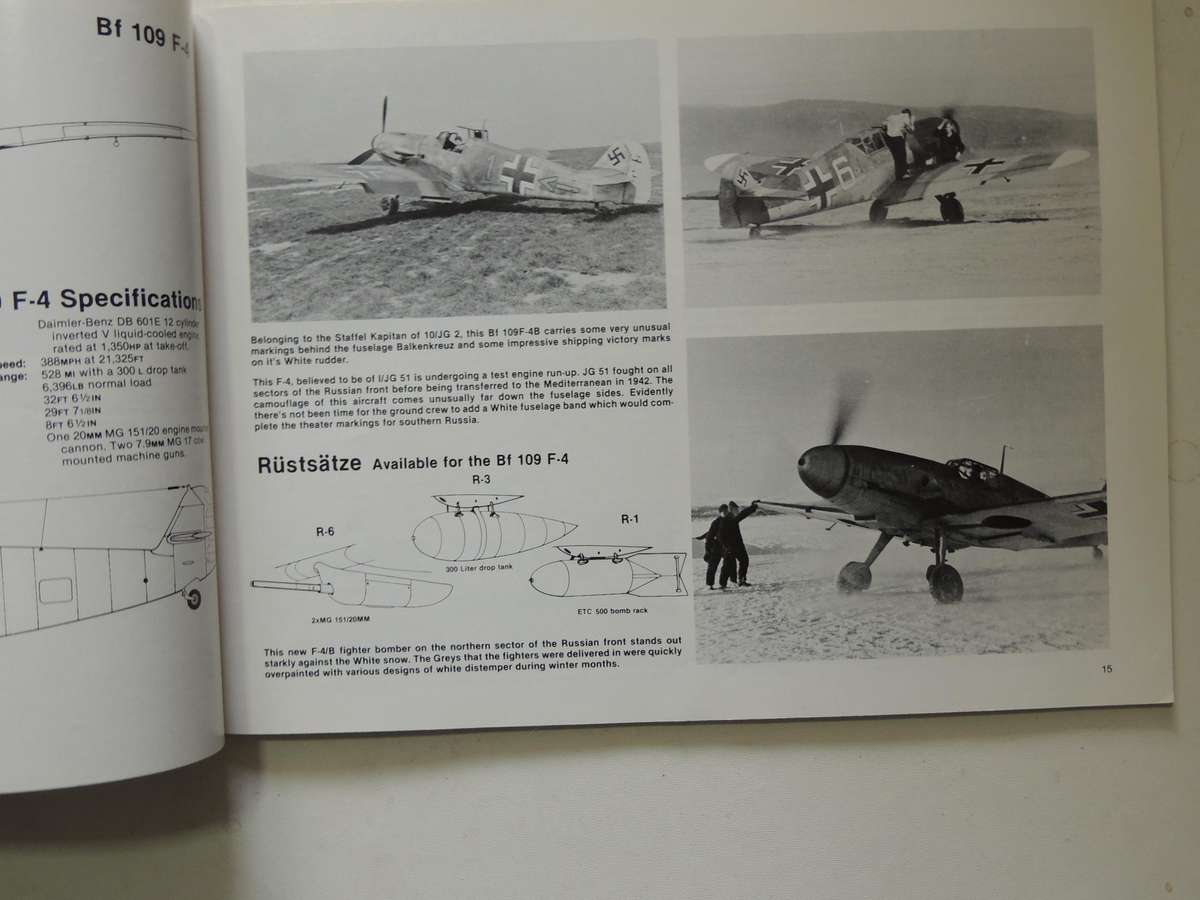 Squadron/Signal Publications Aircraft No. 57 Messerschmitt Bf 109 In Action Part 2 John R. Beaman