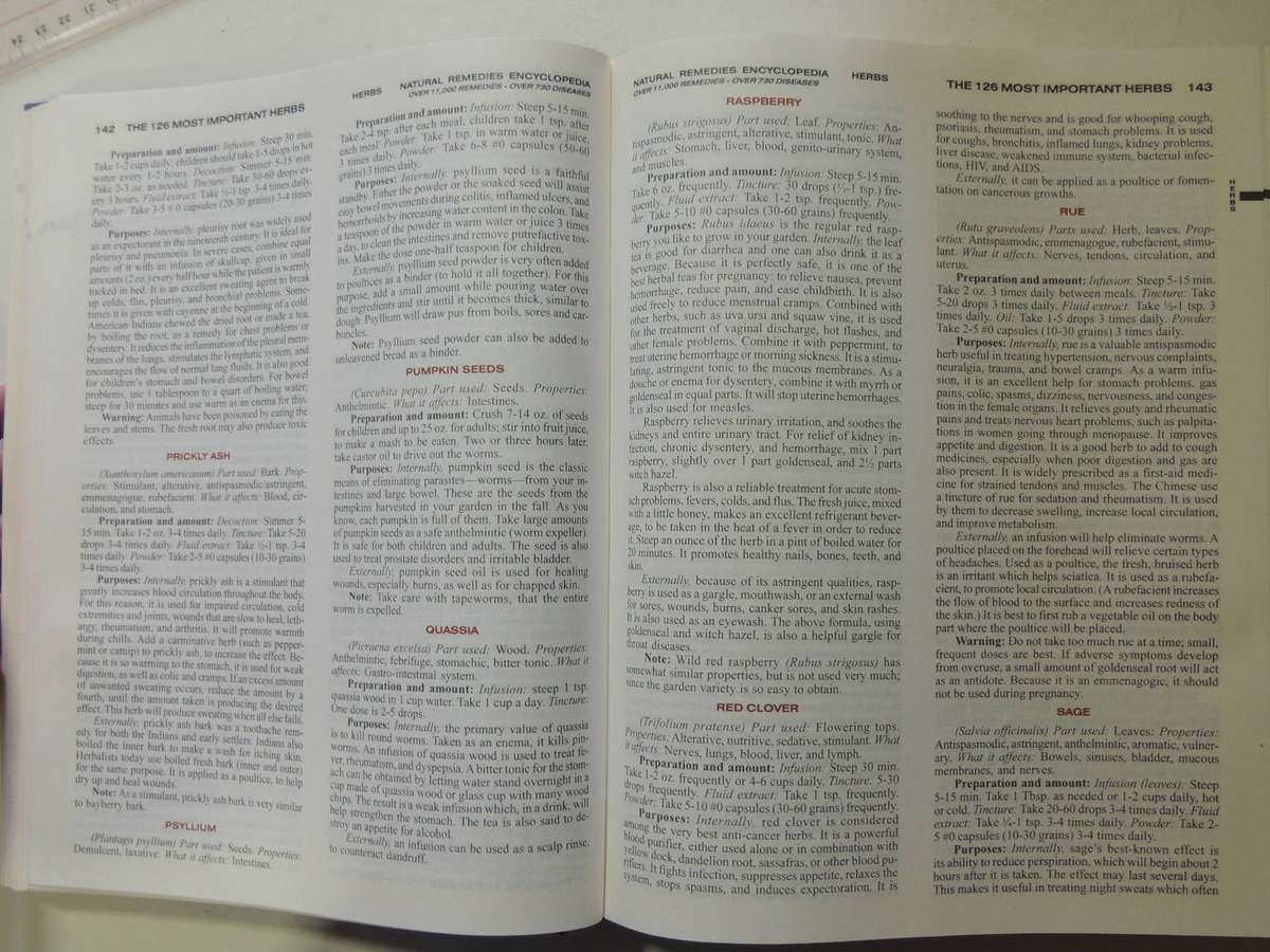 The Natural Remedies Encyclopedia, 7th Edition- MD Vance Ferrell, Harold Cherne