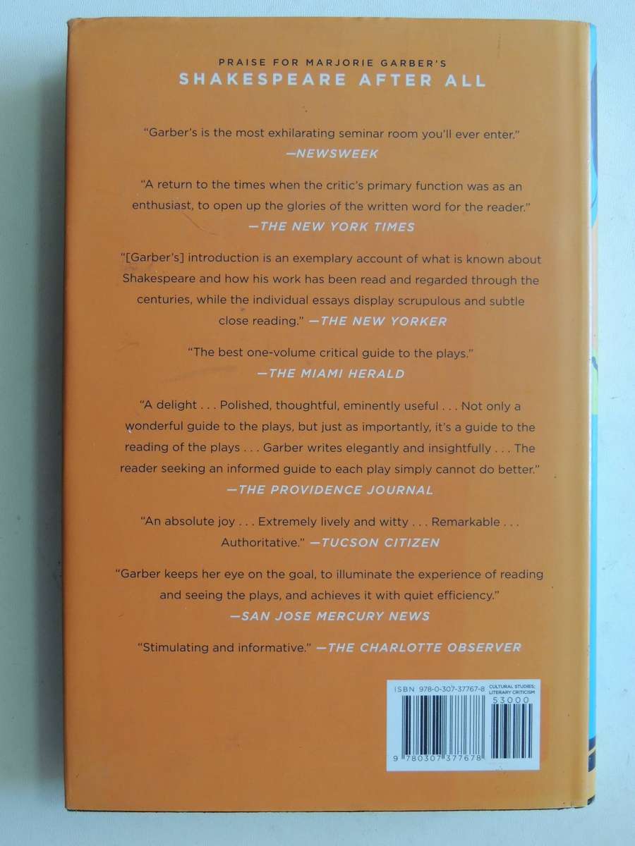 Shakespeare And Modern Culture- Marjorie Garber
