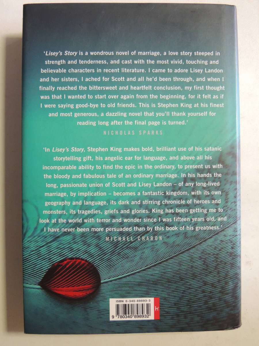 Lisey's Story -  Stephen King   First edition 2006
