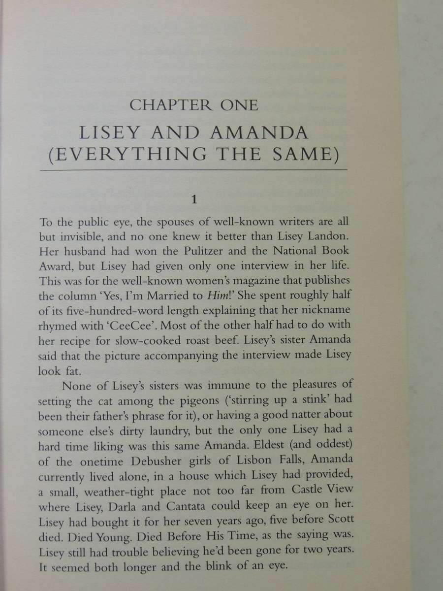 Lisey's Story -  Stephen King   First edition 2006
